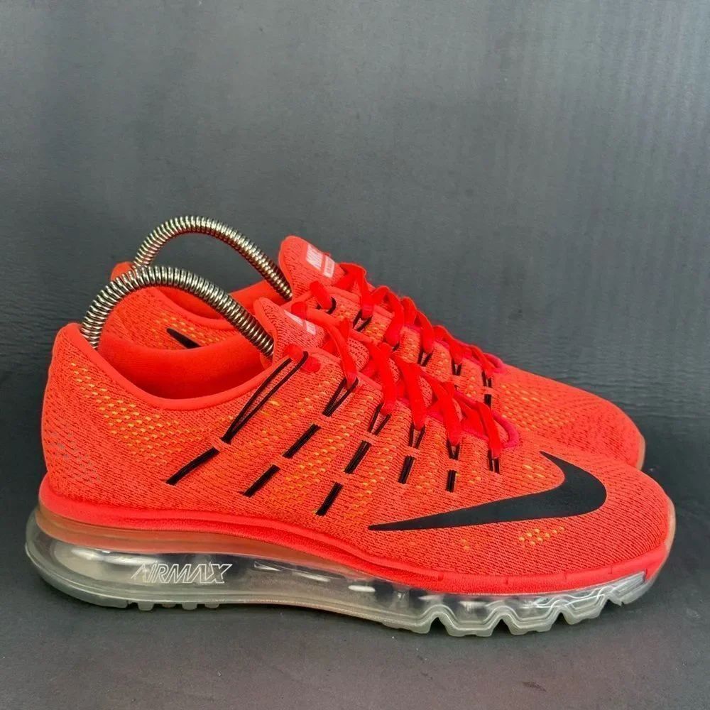 Nike Air Max 2016 'Bright Crimson' athletic sneaker shoes women’s 8(Y6)